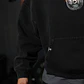 Buzo Premium Boxy Fit Hoddie ONIX Born in Fire - Acid Black - Miniatura 5
