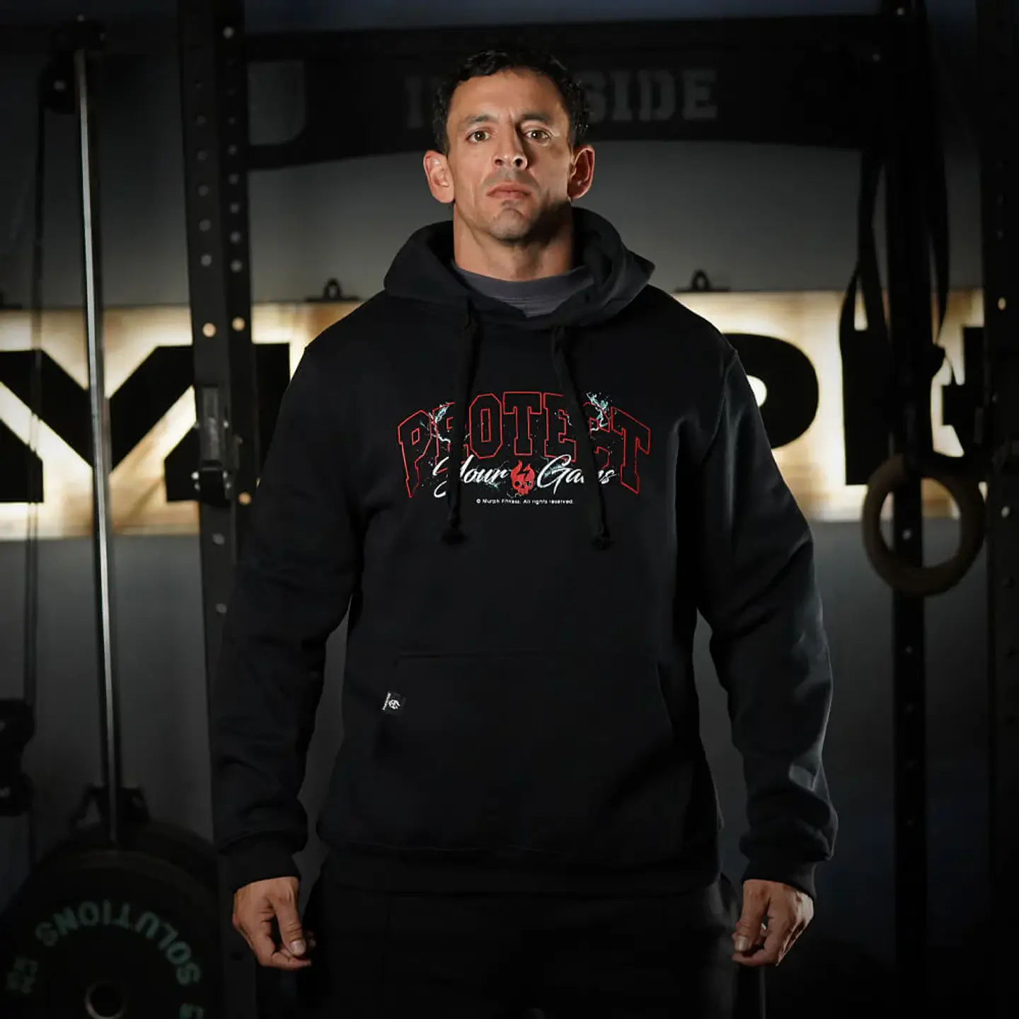 Buzo Canguro PROTECT YOUR GAINS - Black 2