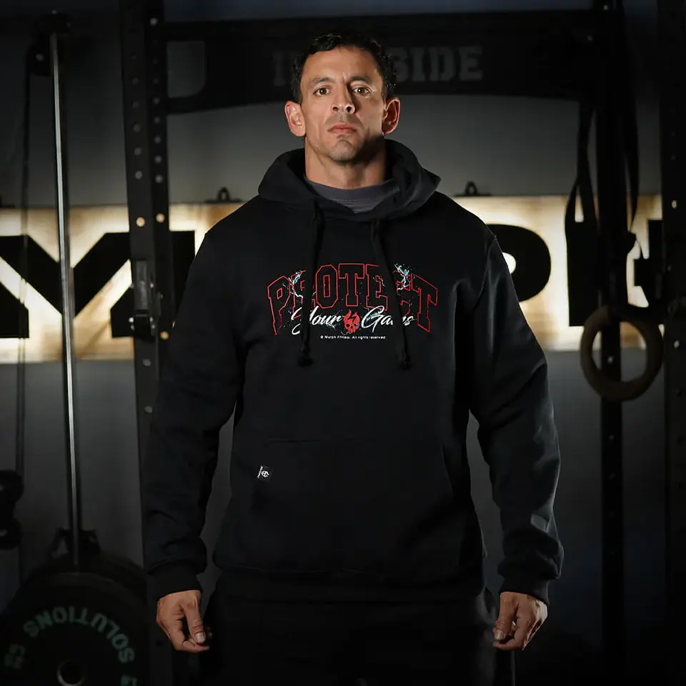 Buzo Canguro PROTECT YOUR GAINS - Black 2