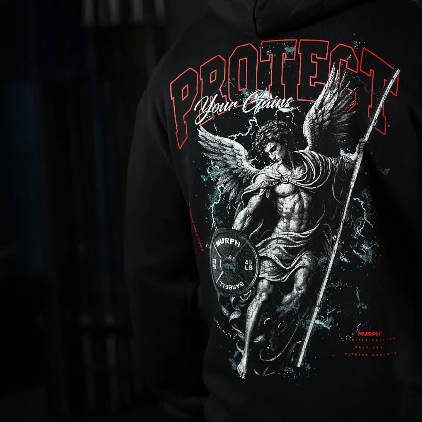 Buzo Canguro PROTECT YOUR GAINS - Black 3