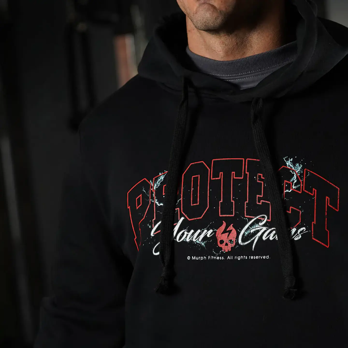 Buzo Canguro PROTECT YOUR GAINS - Black 4