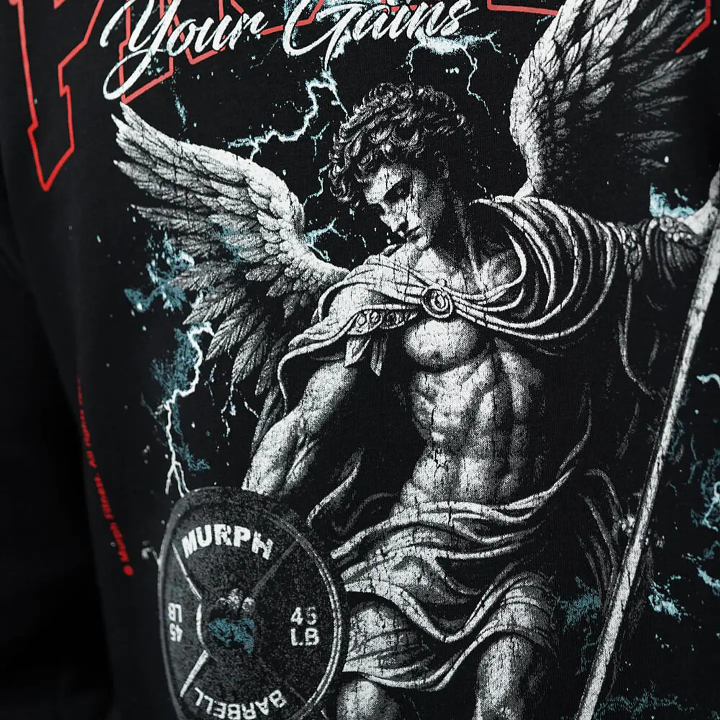 Buzo Canguro PROTECT YOUR GAINS - Black 5