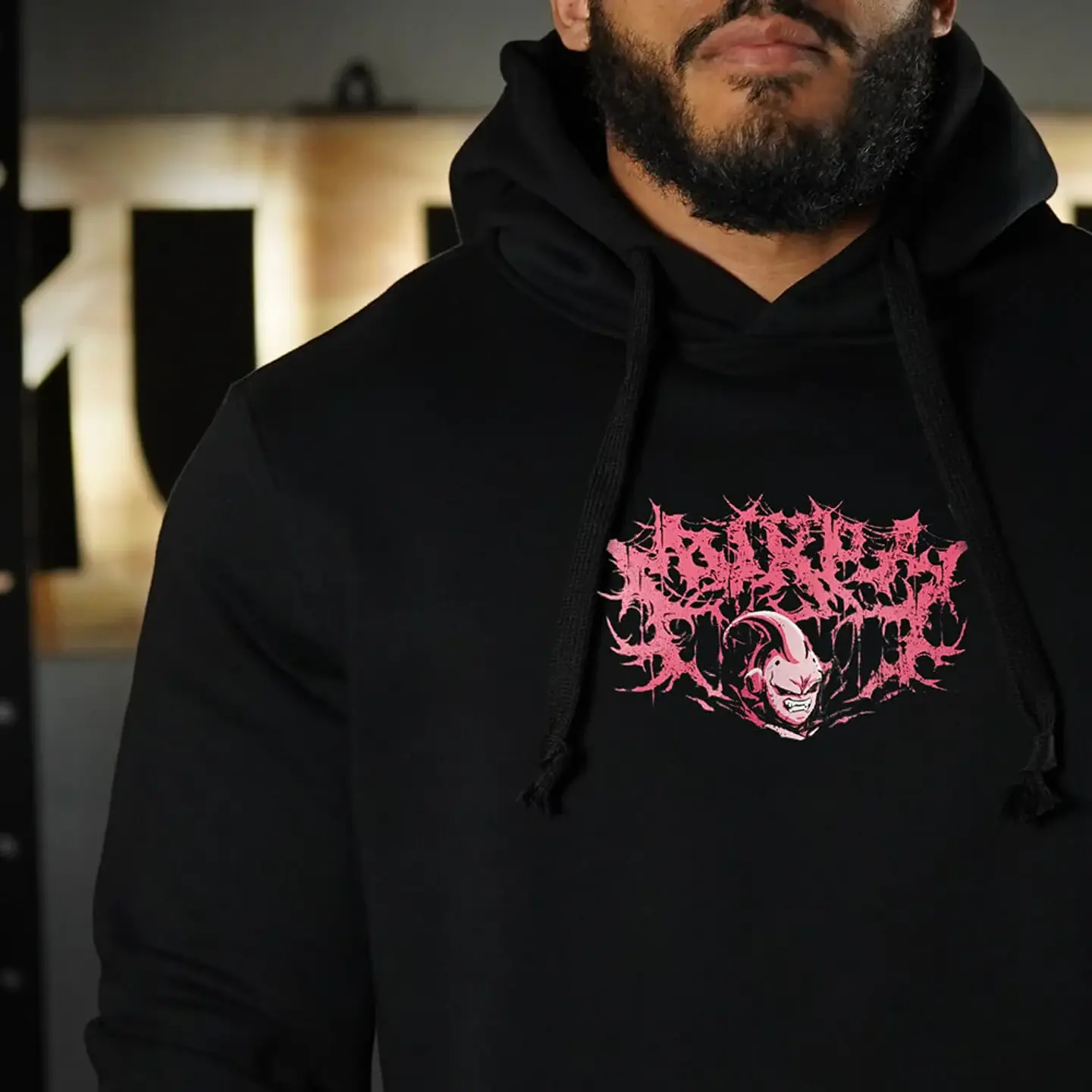 Buzo Canguro DESTRUCTION - Negro 3