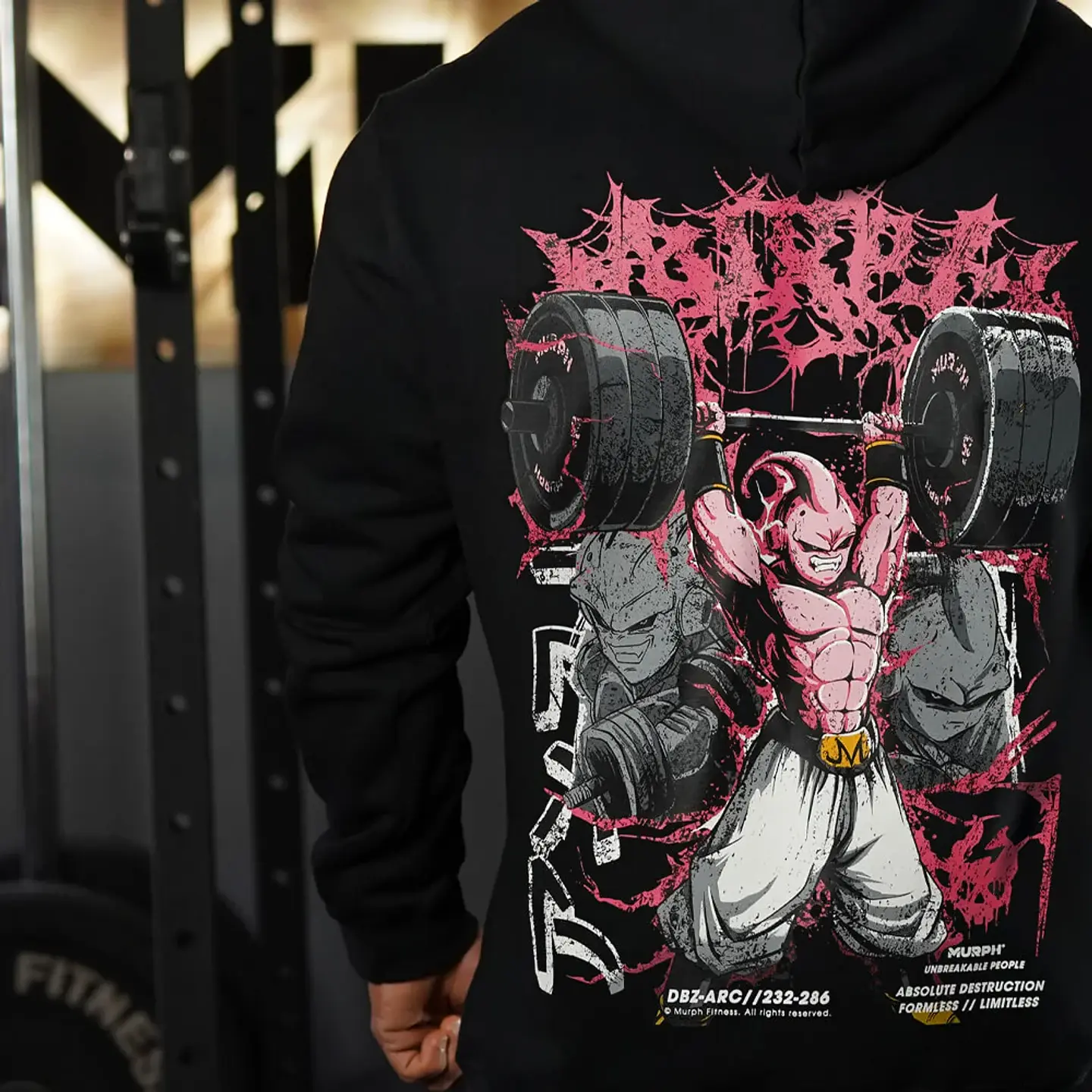 Buzo Canguro DESTRUCTION - Negro 4
