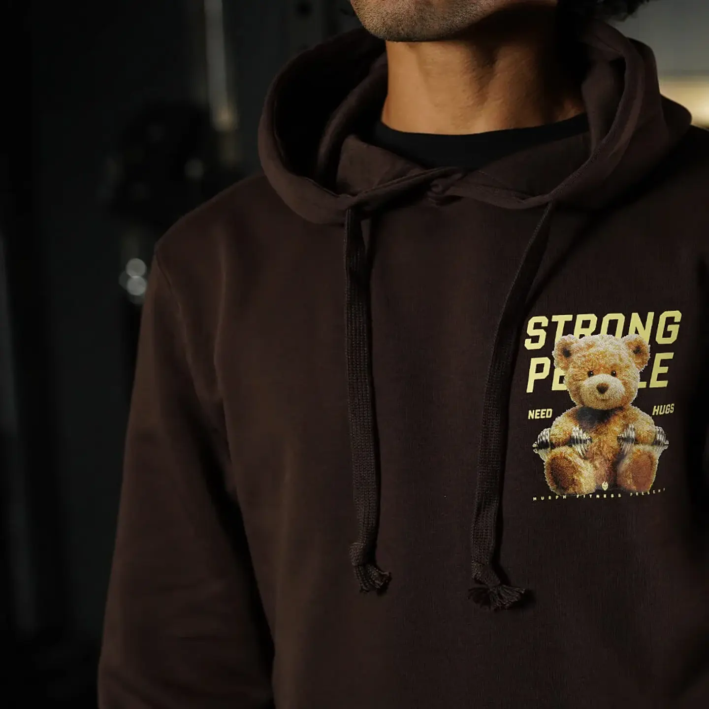 Buzo Canguro TEDDY BEAST - Chocolate 4