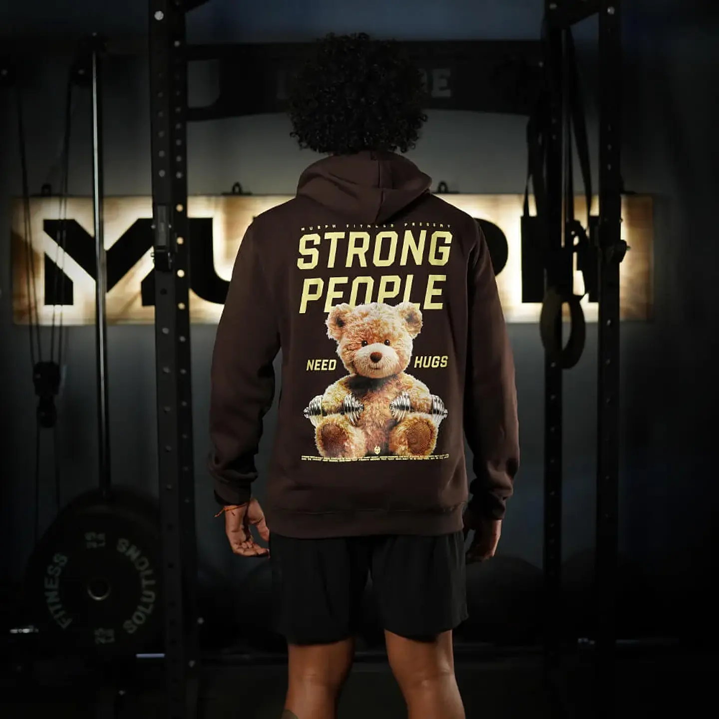 Buzo Canguro TEDDY BEAST - Chocolate 5