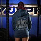 Buzo Canguro Barbell Texture - Petroleum - Miniatura 1