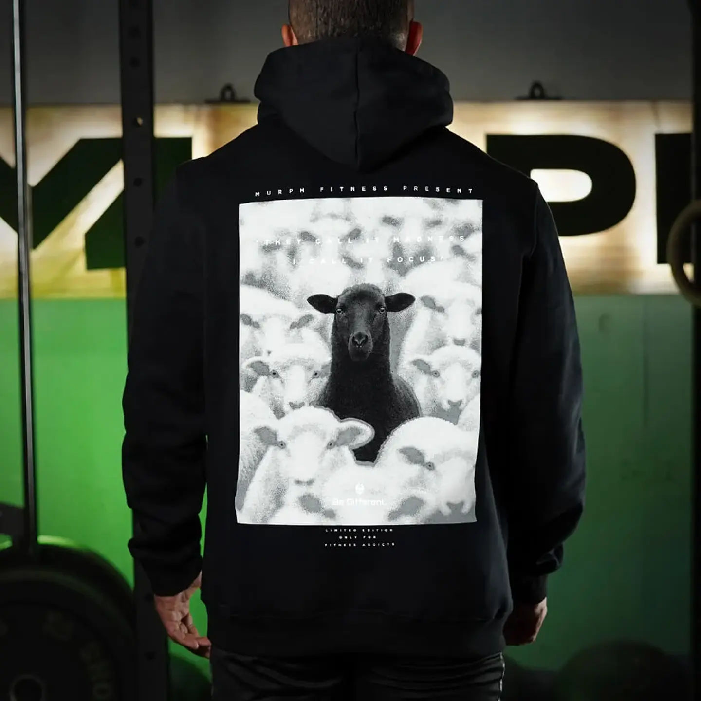 Buzo Canguro OVEJA NEGRA - Black 1