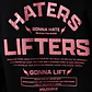 Buzo Canguro Haters Vs Lifters - Negro - Miniatura 5