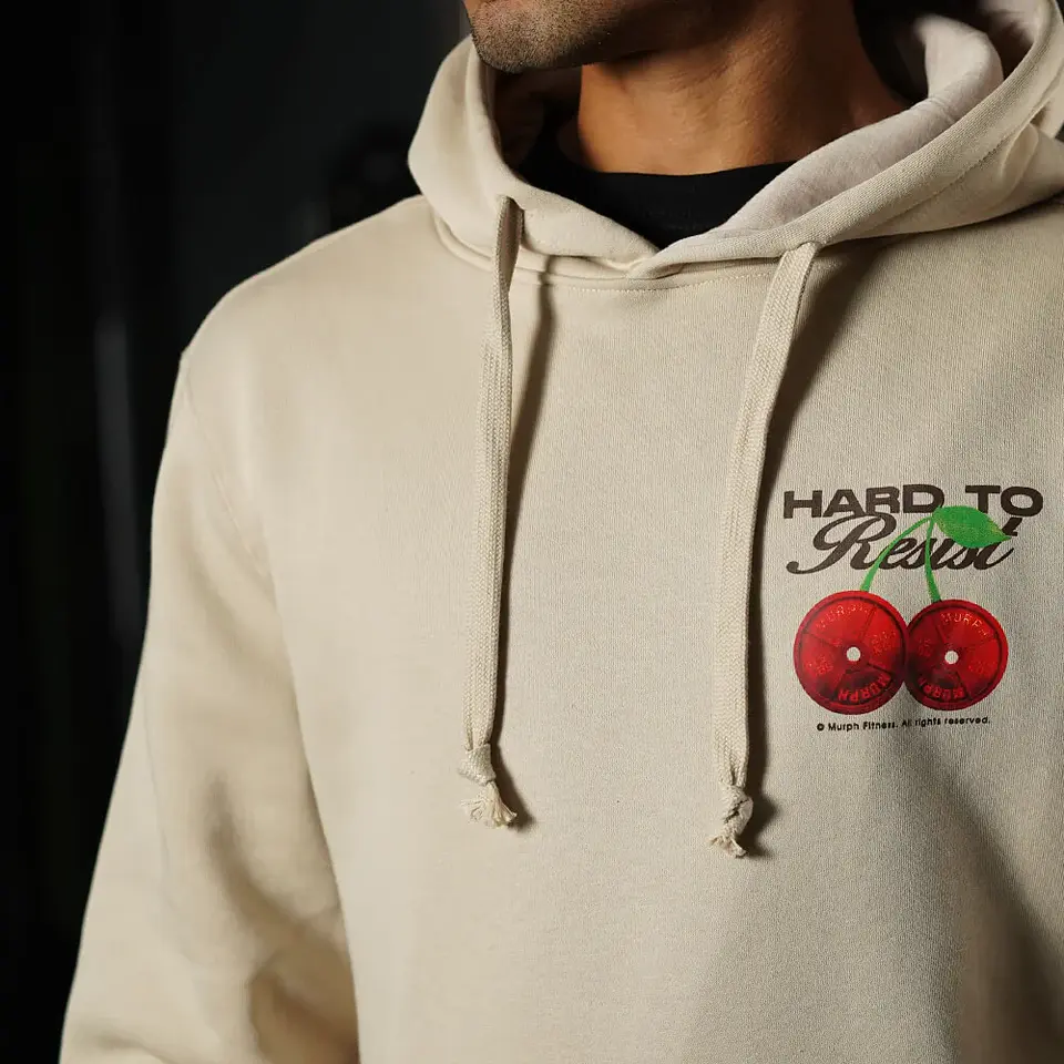 Buzo Canguro HARD TO RESIST - Sweet Cream 4