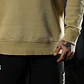 buzo Oversize Long Crewneck Skull Logo - Acid Cream - Miniatura 6