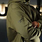 Buzo Premium Oversize Hoddie Skull Logo - Tactical Green - Miniatura 7