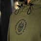 Buzo Premium Oversize Hoddie Skull Logo - Tactical Green - Miniatura 8