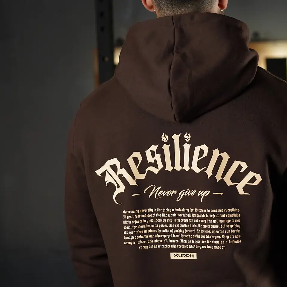 Buzo Canguro Resilience - Chocolate 5