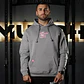 Buzo Canguro LIFT HEAVY & RUN FAST - Gris Charcoal - Miniatura 2