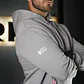 Buzo Canguro LIFT HEAVY & RUN FAST - Gris Charcoal - Miniatura 3
