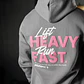 Buzo Canguro LIFT HEAVY & RUN FAST - Gris Charcoal - Miniatura 4