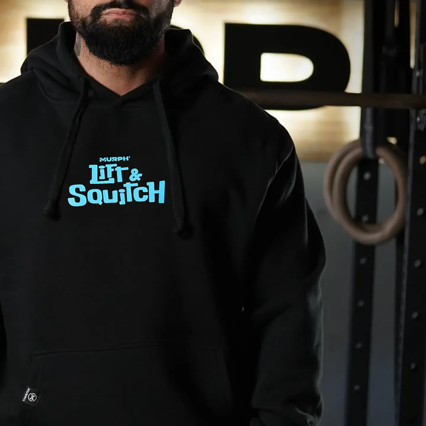 Buzo Canguro Lift & Squitch - Negro 4