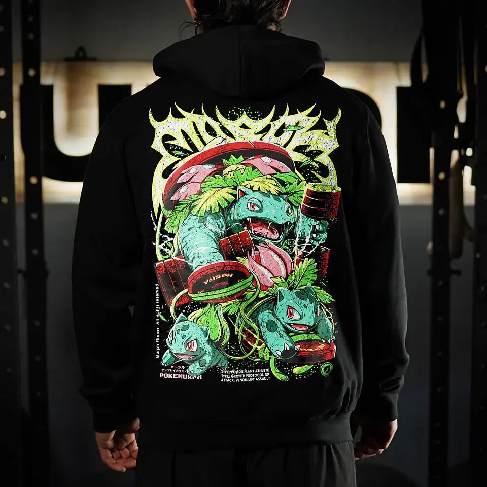 Buzo Canguro LIFTASAUR - Negro 2