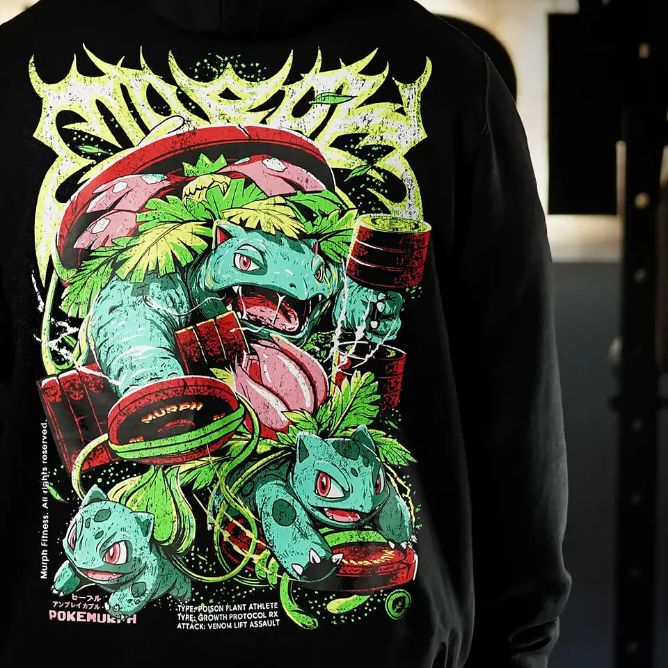 Buzo Canguro LIFTASAUR - Negro 4