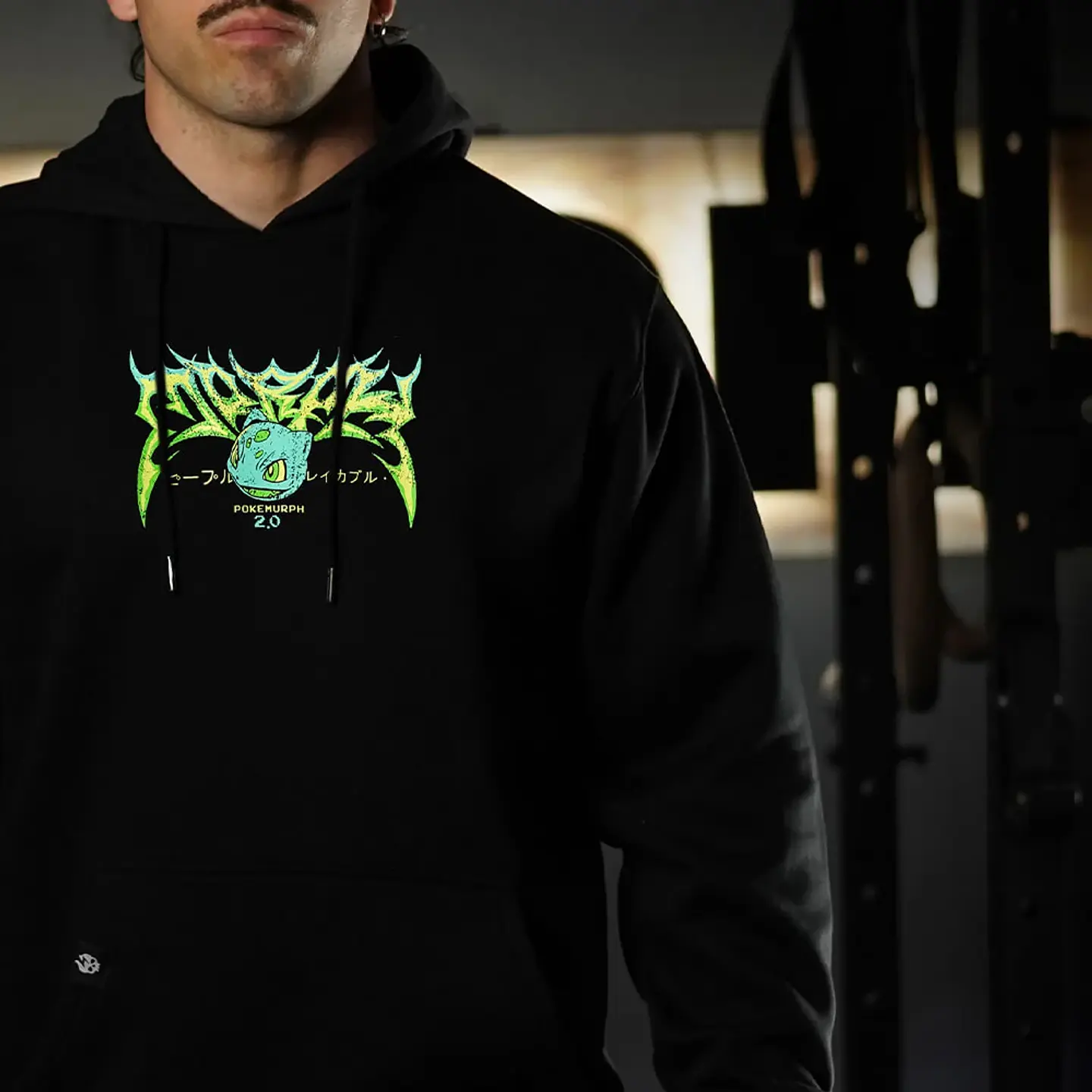 Buzo Canguro LIFTASAUR - Negro 5