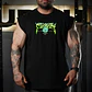 Musculosa Oversize Sleeveless LIFTASAUR - Negro - Miniatura 2