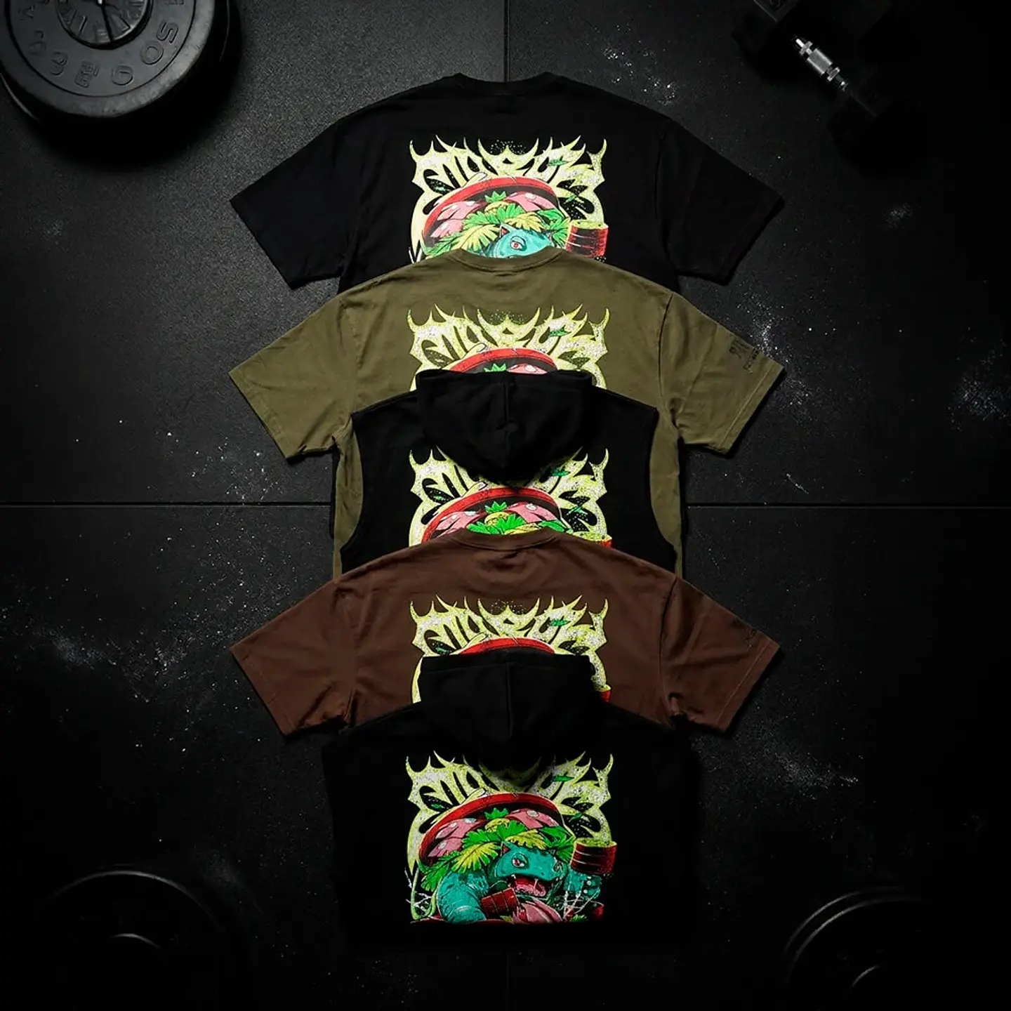 Remera Oversize LIFTASAUR - Negro 5