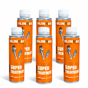 6 x Limpiador de Inyección Blinker – Super Treatment Profesional
