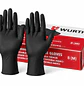 Guantes de nitrito desechables, desinfectados sin polvo, para uso profesional, ultrarresistentesWURTH - Miniatura 1