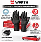 Guantes de nitrito desechables, desinfectados sin polvo, para uso profesional, ultrarresistentesWURTH - Miniatura 6