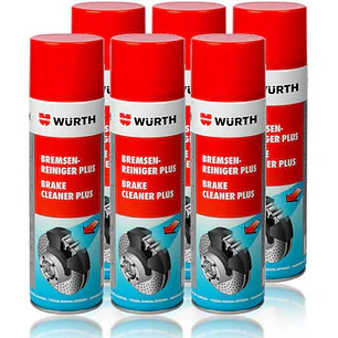 LIMPIADOR FRENOS  WURTH SPRAY 500 ML PACK DE 6