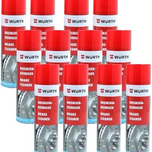 LIMPIADOR FRENOS  WURTH SPRAY 500 ML PACK DE 12