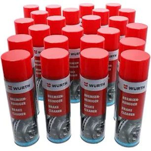LIMPIADOR FRENOS  WURTH SPRAY 500 ML PACK DE 24