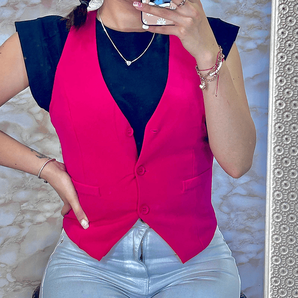 Chaquetilla formal Fucsia