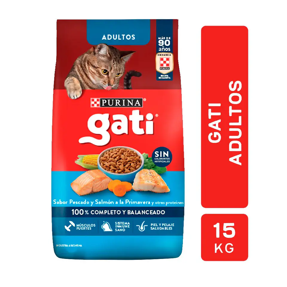 Gati Adulto Sabor Pescado y Salmon 15k 1