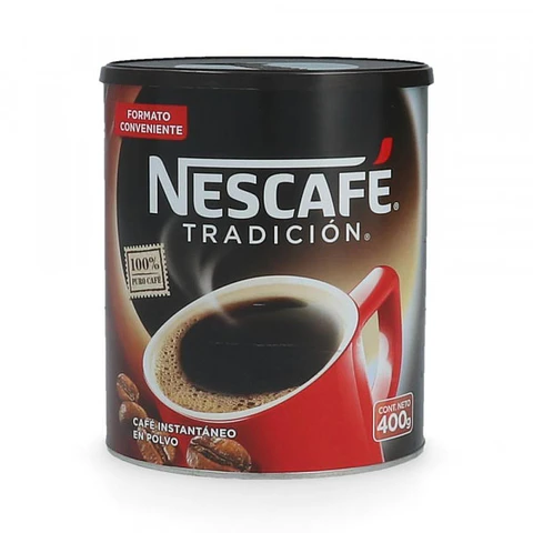 Café Nescafé Tradición Lata 400 grs.