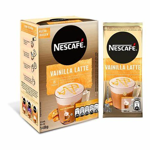 Nescafé Vainilla Latte 8×18.5 Gr