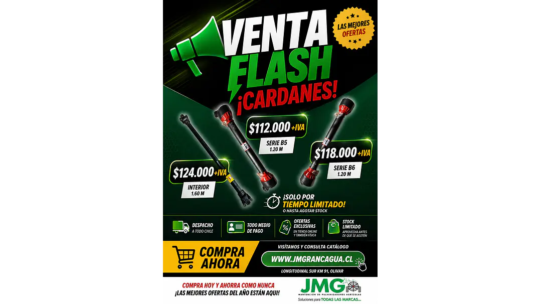 Oferta de Cardanes 1