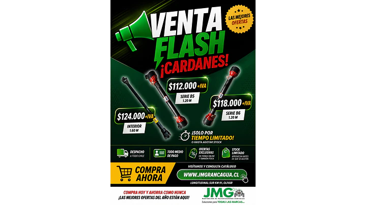 Oferta de Cardanes 1