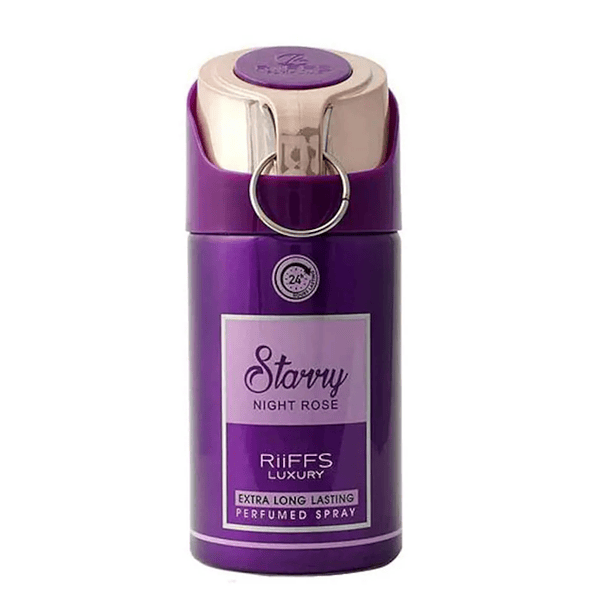 Desodorante Starry Night Rose Riiffs 250ML Mujer 