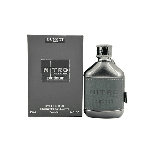Dumont Nitro Pour Homme Platinum Edp 100ML Hombre - Inspirado en Black XS L'Exces for Him Rabanne 1