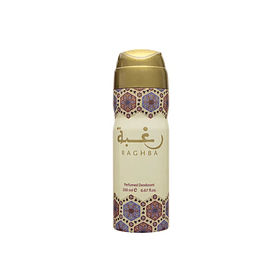 Desodorante Raghba Lattafa Perfumed Spray 200Ml Unisex