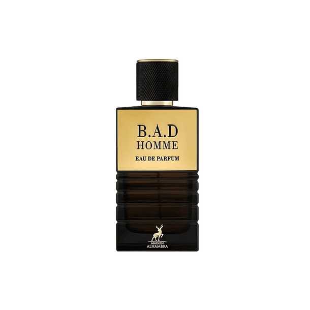 Bad Homme 100 ML EDP Maison Alhambra - Inspirado en Bad Boy Carolina Herrera 2