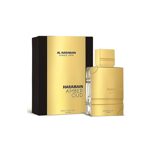 Amber Oud Haramain Gold Edition Edp 120Ml Unisex - Inspirado en Erba Pura Xerjoff. 1