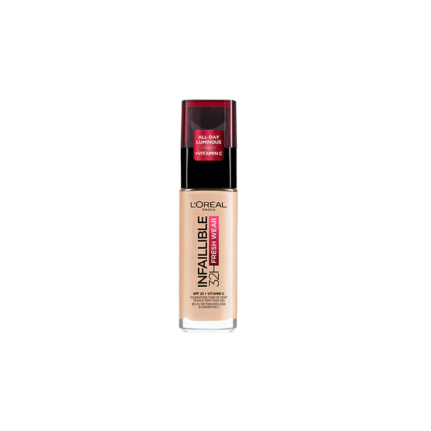 Loreal Paris Infallible Fresh Wear 24 Tono 20 Ivoire Ivory 1