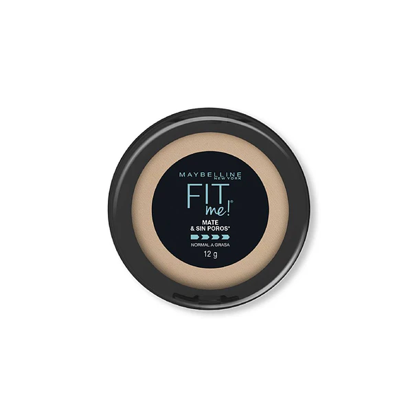 Polvo compacto Maybelline Fit Me Matte + Poreless Tono 120 1
