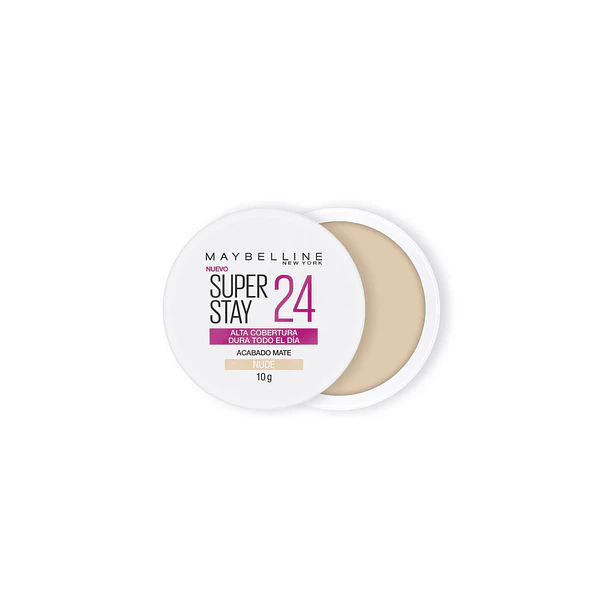 Maybelline Super Stay 24H Alta Cobertura Mate Tono Nude