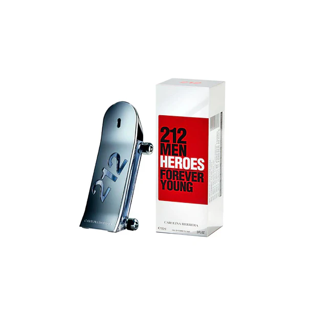 212 Men Heroes Forever Young Edt 90ml Hombre 1