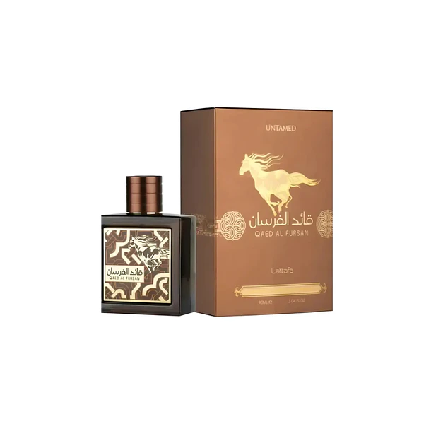 Qaed Al Fursan Untamed Lattafa Unisex Edp 90ML - Inspirado en Eros Najim Versace 1