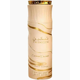 Desodorante Spray Taskeen Caramel Cascade Paris Corner   200Ml Unisex
